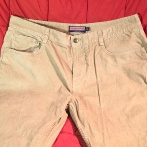 Vineyard Vines Corduroy Tan Pants